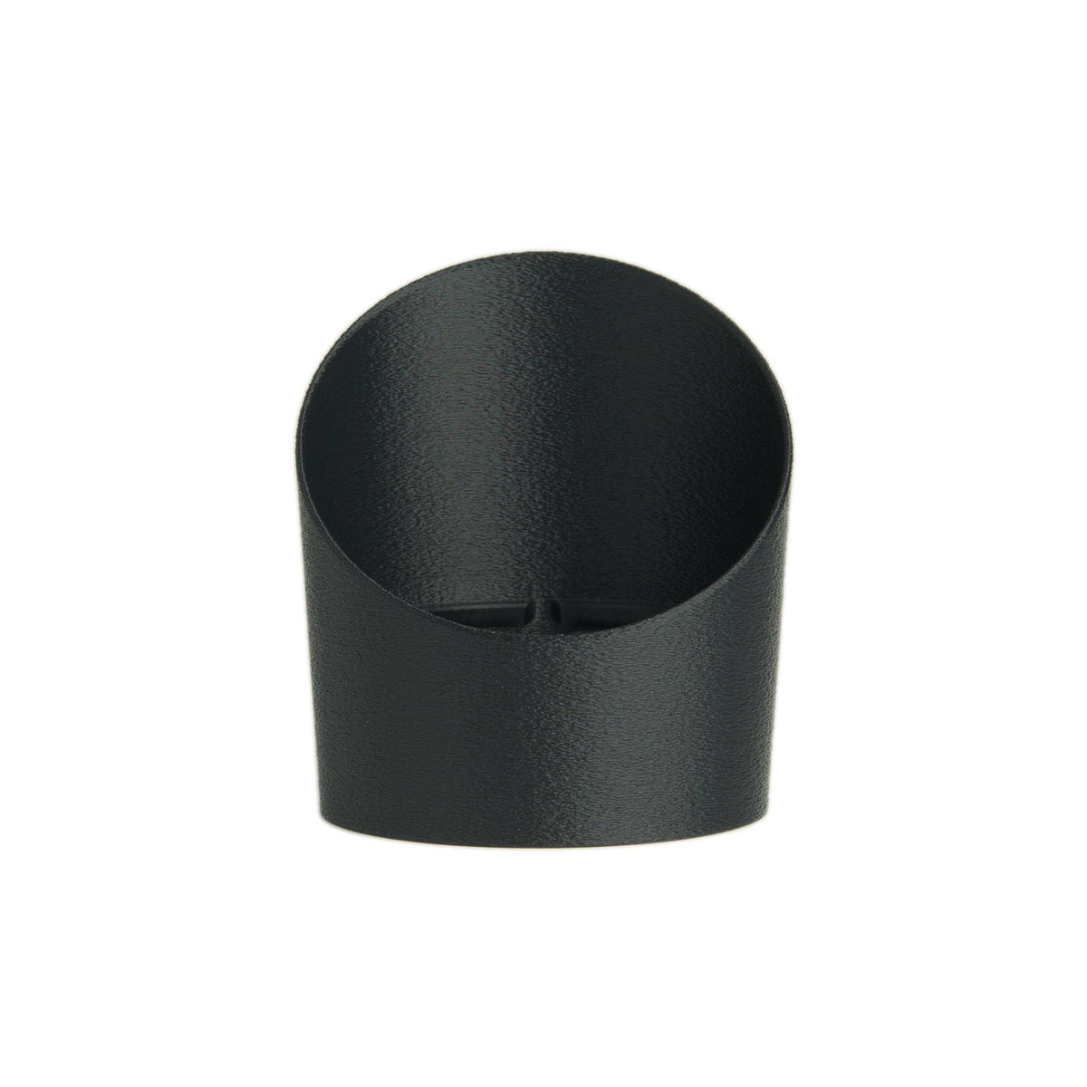 Front View of Anti-Glare Shield for Philips Hue Lily Smart Landscape Spotlight – Elegant Black Finish for Outdoor Design