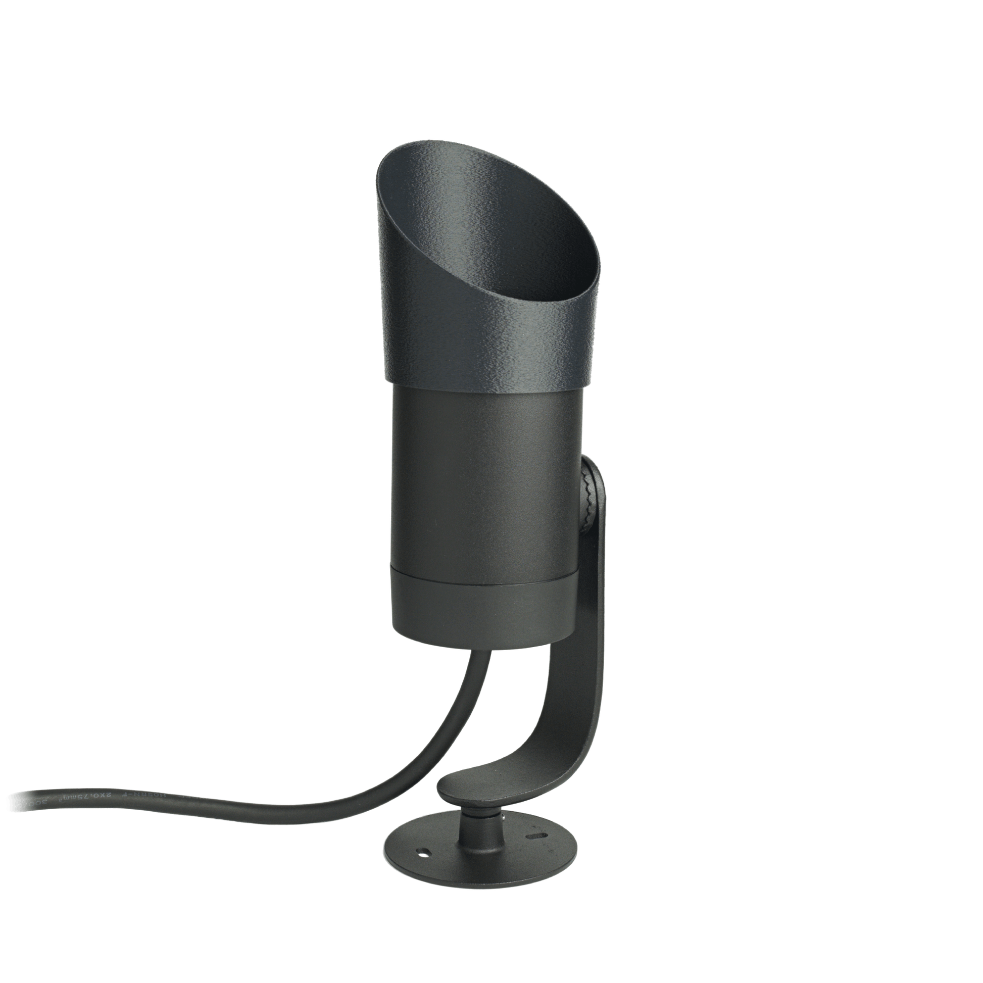 Anti Glare Shield for Philips Hue Lily outdoor spotlight, front angled view