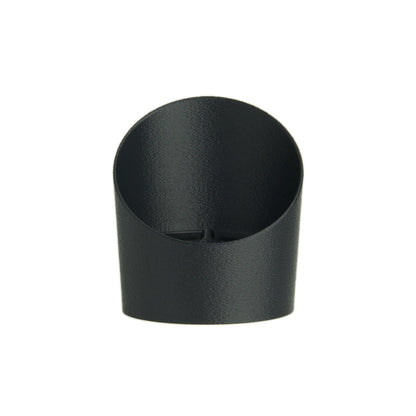 Front View of Anti-Glare Shield for Philips Hue Lily Smart Landscape Spotlight – Elegant Black Finish for Outdoor Design