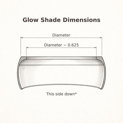 Glow Shade Pot Light Cover – Magnetic LED Light Diffuser