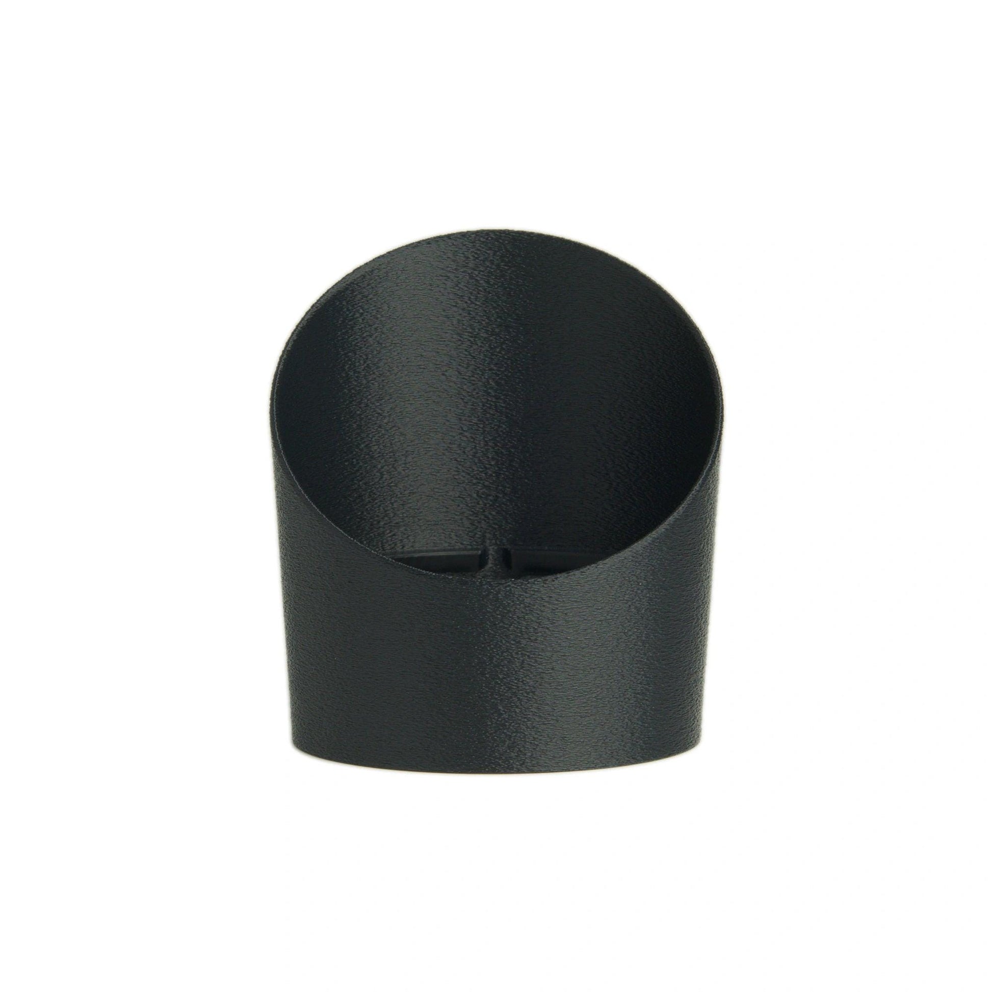 Front View of Anti-Glare Shield for Philips Hue Lily Smart Landscape Spotlight – Elegant Black Finish for Outdoor Design