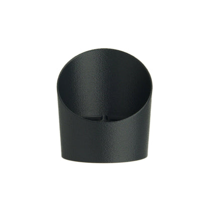 Front View of Anti-Glare Shield for Philips Hue Lily Smart Landscape Spotlight – Elegant Black Finish for Outdoor Design