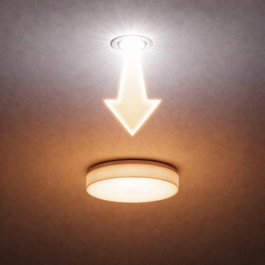 Glow Dome Slim Pot Light Cover – Magnetic LED Light Diffuser