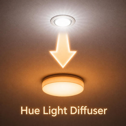 Philips Hue Recessed Light Diffuser - Magnetic Cover for Hue Downlights